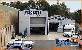 Trickett Autoworks large garages